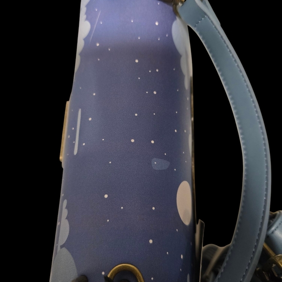 Loungefly Lady and the Tramp Crossbody Bag - Blue and White - Picture 4 of 7